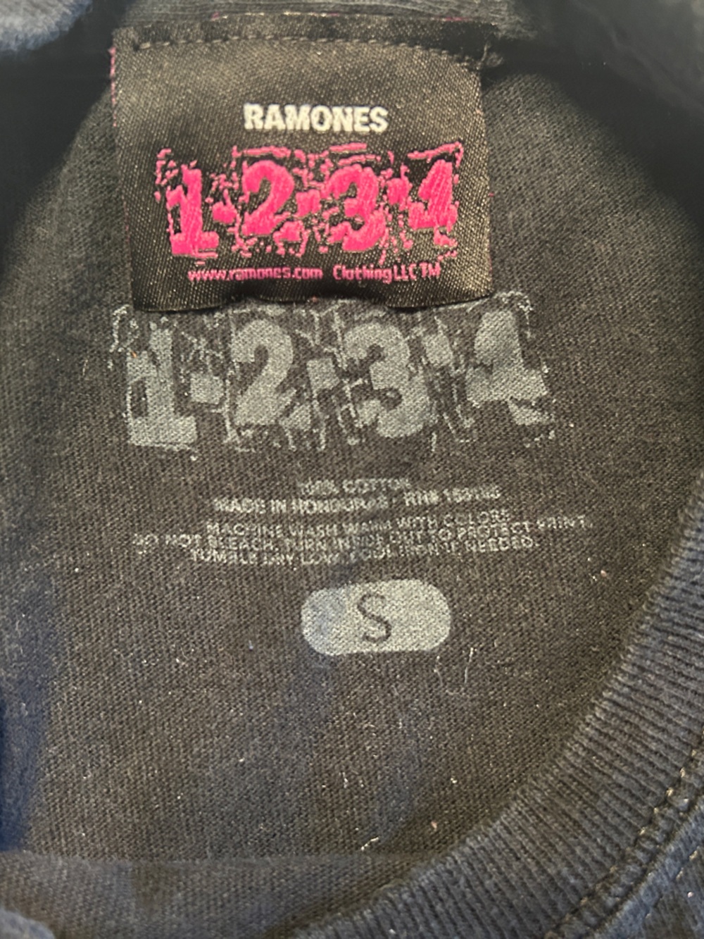 Ramones 1978 Tour RARE Vintage Reprint Tee All Dates London to San Jose Unisex S - Picture 5 of 5